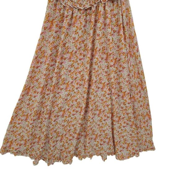 MVN The Label NWT Women's Sleeveless Maxi Dress Orange Size 8 - Picture 2 of 11